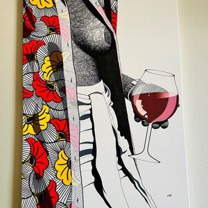 Colorful Floral Art Print